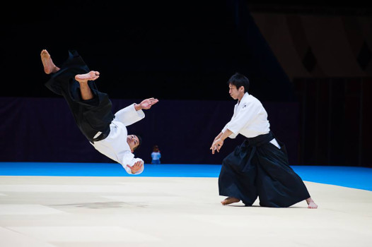 Aikido bemutató – Shirakawa Ryuji sensei, Summer Camp 2015 白川竜次 先生